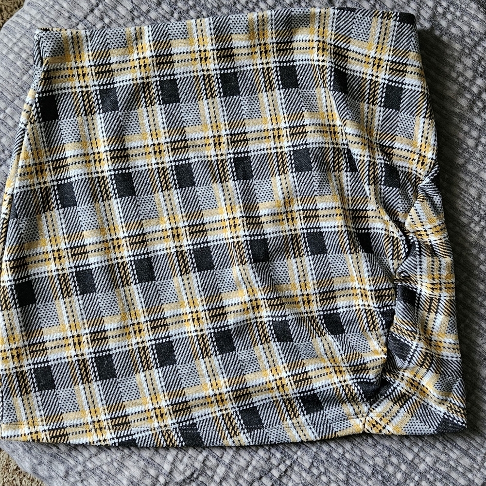 Plaid Skirt